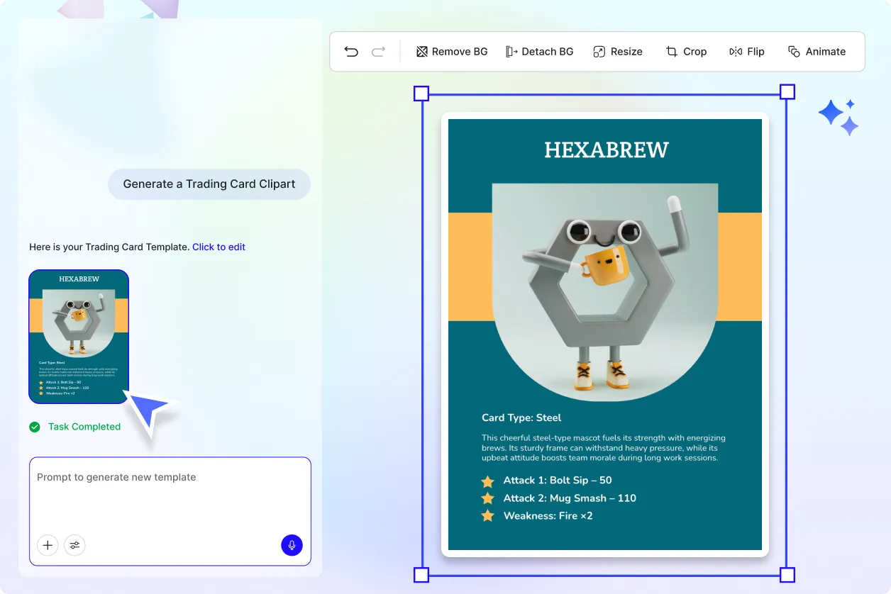 Free AI Trading Card Generator, Create Trading Card Images Online [ No Signup ]